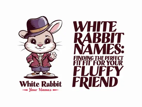 White Rabbit Names: Finding the Perfect Fit for Your Fluffy Friend