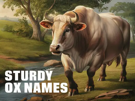 79+ Sturdy Ox Names to Plow Through Life Hey there, ox admirers and farmstead friends! I’ve got a hefty treat for you today—a strong, steady list of ox names that’ll suit your bovine buddy perfectly. Oxen are the unsung heroes of the field—big, reliable, and tougher than a summer drought. I grew up near a farm where an ox named Buck pulled a cart like it was nothing—did you know they can haul over twice their weight? That’s raw power! Whether you’re picking ox names for your hardworking pal, dreaming up a rustic tale, or just soaking up some earthy vibes, I’ve rounded up a bunch of names that feel solid and grounded. I’ve tossed them into headings to keep it lively—let’s yoke up and get moving! Ox Names Inspired by Strength Oxen are all about muscle—I’ve seen pics of them dragging logs like it’s a breeze! These names pack that brawny punch. Brawn - Muscle-bound mover. Forge - Iron-strong hauler. Brick - Solid field brick. Hulk - Hulking yoke hero. Tank - Tank-tough trudger. Rock - Rock-steady roamer. Tug - Tug-pulling titan. Grit - Gritty ground grinder. MIGHTY - Mighty ox might maker. Bull - Bull-strong brawler. Male Ox Names For the ox fella plowing the rows—these names fit his steady swagger. My grandpa had an ox named Gus once! Finn - Fin-backed farm fella. Jett - Jet-dark jet-setter. Rex - “King,” field boss. Zane - “Gift,” ox gem. Milo - “Soldier,” plow guard. Tito - “Giant,” sturdy stud. Gus - Gruff grunt gent (like Grandpa’s!). Rafe - “Counsel,” wise worker. Dash - Swift yoke dasher. Buck - Brawny buck hauler. Ox Names Inspired by Fields Oxen live for the land—I’d love to watch one plow a field someday! These names root them in their earthy turf. Field - Field-treading farmer. Furrow - Furrow-cutting field friend. Plow - Plow-pushing plowman. Ridge - Ridge-roaming rover. Meadow - Meadow-munching mate. Row - Row-running rowdy ox. Soil - Soil-shifting stomper. Clay - Clay-crunching clomper. Pasture - Pasture-pacing pal. Plain - Plain-plodding plainsman. Ox Names That Mean “Ox” Oxen have trudged through history—these names mean “ox” or nod to their roots. I flipped through some old books for these! Buey (Spanish) - “Ox,” bold beast. Boeuf (French) - “Ox,” sturdy flair. Ochse (German) - “Ox,” tough twist. Bue (Italian) - “Ox,” steady echo. Vol (Russian) - “Ox,” strong vibe. Bos (Latin) - “Ox,” ancient nip. Yoke - Yoke-bearing yoke star. Plod - Plodding ox plodder ref. Haul - Hauling ox hauler nod. Female Ox Names Lady oxen bring calm to the yoke—they’ve got a quiet strength I admire! These names suit their grounded grace. Luna - “Moon,” night plow queen. Nia - “Purpose,” field guide. Zara - “Princess,” farm royalty. Tessa - “Harvester,” crop chaser. Suki - “Beloved,” ox sweetie. Mira - “Wonder,” fur beauty. Lila - “Night,” dusk trudger. Cora - “Maiden,” gentle hauler. Veda - “Knowledge,” wise walker. Bess - Steady Bess plodder. Ox Names Inspired by Power Oxen are pure powerhouse—I’ve heard they pulled wagons across continents! These names thrum with their might. Titan - Giant yoke juggernaut. Zeus - Sky-god plow king. Juno - Field queen supreme. Thor - Thunderous tug hero. Atlas - Earth-bearing brawler. Vortex - Swirling strength cyclone. Hercules - Mythic muscle mover. Storm - Rugged tempest trekker. Ares - War-ready work warrior. Blaze - Fiery field flash. Khan - Fierce farm conqueror. Ox Names Inspired by Horns Those curved horns are ox pride—I’ve seen old photos where they look majestic! These names toot their horned glory. Horn - Horned haul king. Curve - Curved horn cruiser. Point - Pointy plow pointer. Spike - Spiky horn strider. Arc - Arcing arc ace. Tip - Horn-tip trudger. Crest - Crested horn clomper. Tusk - Tusk-like tugger. Ridge - Horn-ridge roamer. Peak - Horn-peak plodder. Ox Names Based on Famous Oxen Oxen have plowed into lore—I remember reading about Paul Bunyan’s big blue ox as a kid! These names honor the legends. Babe (Paul Bunyan) - Blue ox icon. Buck - Farm fame bucker (like Grandpa’s!). Oxley - Ox lore ox star. Yoke - Yoke-toting yoke hero. Plowboy - Plowboy tale plowman. Brutus - Brutus the ox brute nod. Homer - Homer’s ox haul homer ref. Taurus - Taurus tale taurus ox. Mule - Mule-strong mule mate. Ox Names Inspired by Fur That thick fur keeps them going—I’d bet it feels warm to the touch! These names glow with their coat charm. Shag - Shaggy fur shifter. Fuzz - Fuzzy field friend. Plush - Plushy pelt plodder. Ruff - Ruffled ridge ruffler. Sheen - Shiny fur stunner. Fluff - Fluffy flank fluffer. Soot - Sooty snout stomper. Velvet - Velvety growl glider. Pelt - Thick pelt pacer. Mane - Mane-like meadow mover. Ox Names Inspired by Plowing Oxen are plow masters—I’ve seen old pics of them turning fields like champs! These names dig into their work vibe. Plow - Plow-pushing plow king. Furrow - Furrow-farming furrower. Till - Tilling trail tiller. Row - Row-running rowdy ox. Dig - Digging dirt digger. Turn - Turning turf turner. Harrow - Harrow-hauling harrower. Sow - Sowing seed sower. Rake - Raking ridge raker. Churn - Churning clay churner. Ox Names Inspired by Stamina Oxen keep going and going—I’ve read they’d haul for days without a break! These names stand with their endurance. Stamina - Steady stamina star. Forge - Forging field forger. Trek - Trek-tough trekker. Grit - Gritty gait grinder. Endure - Enduring earth endurer. Pace - Pacing plow pacer. Trudge - Trudging trail trudger. Marathon - Marathon meadow master. Steady - Steady step stomper. Last - Long-lasting lugger. Here’s a hearty haul of ox names to plow through your day—perfect for your sturdy sidekick or a farmstead yarn! From horned haulers to stamina champs, you’ve got a field full of picks to choose from. Which one’s yoking your spirit? Holler it my way—I’m eager to hear your fave! Keep plodding, ox crew!