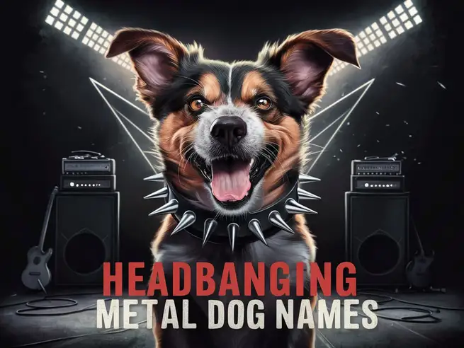 Headbanging Metal Dog Names